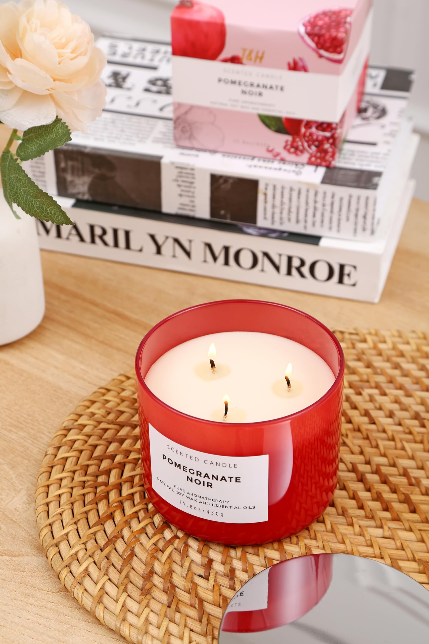 T&H Pomegranate Noir Vanilla afterburn reuse potential in home decor