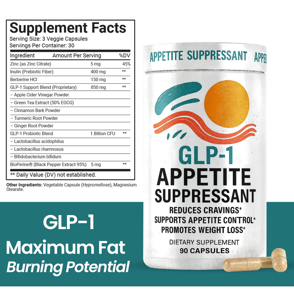 T-MODE GLP-1 capsules being poured illustrating a simple 3-capsule regimen