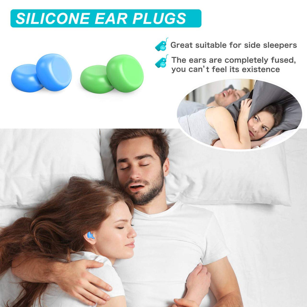 T NEWFUN silicone ear plugs for airplanes help manage pressure and noise during flights