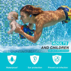 T NEWFUN silicone ear plugs for studying provide focus with a soft, secure seal