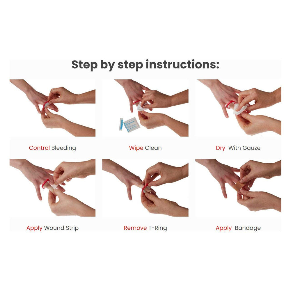 T-Ring gauze 2x2 for effective wound coverage and absorption.
