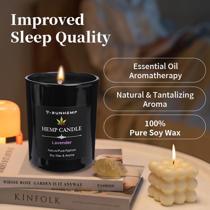 T-RUNHEMP luxury candle makes a thoughtful gift and home upgrade
