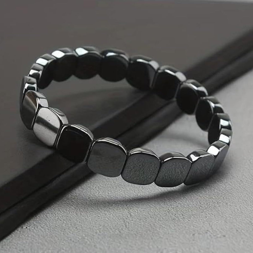 TACBSP Hematite Bracelet provides subtle energy grounding for daily routines