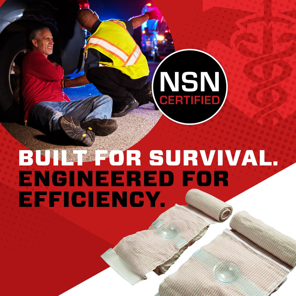 TacMed Solutions OLAES compact dressing kit for easy transport and readiness