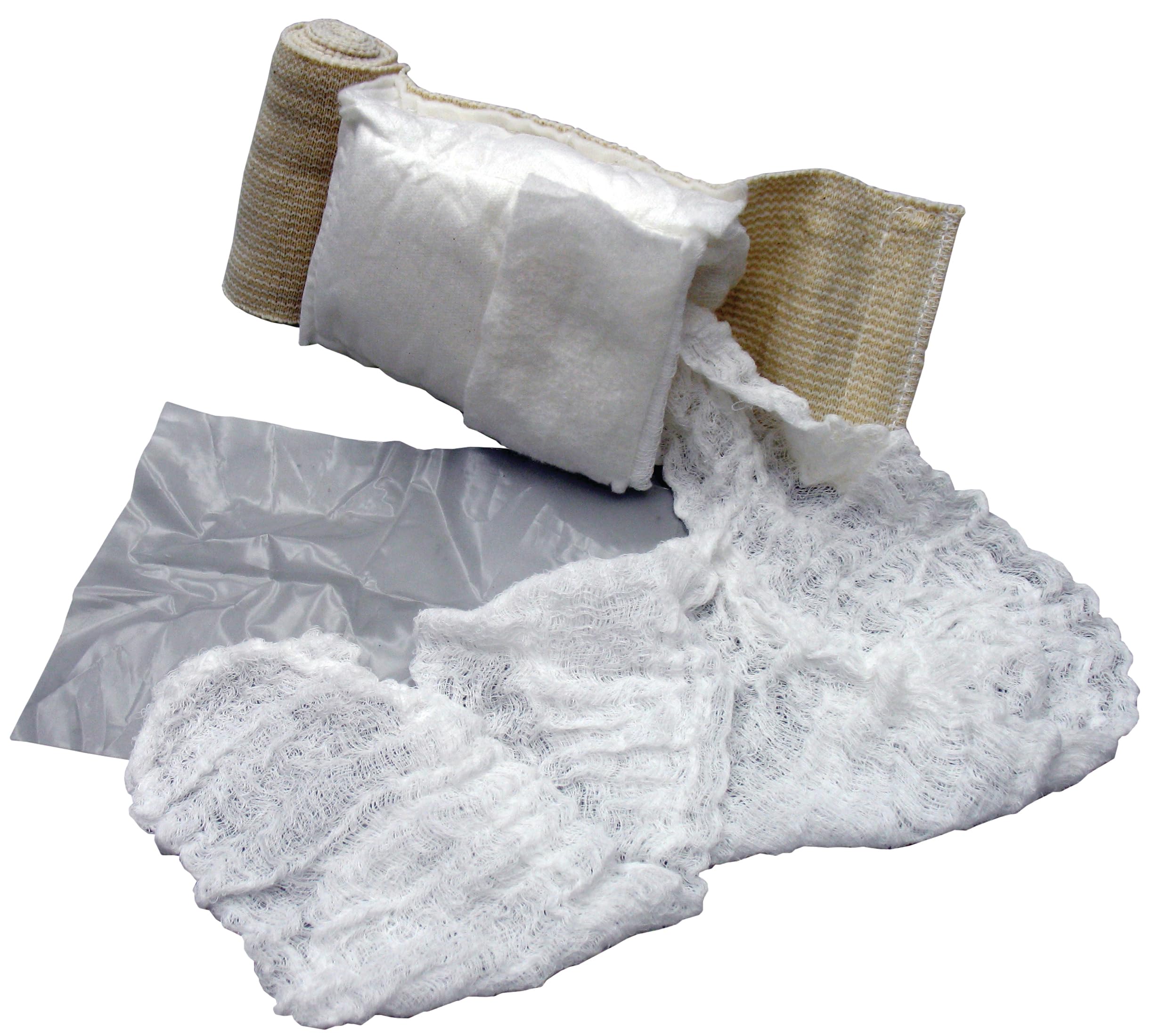 TacMed Solutions OLAES elastic wrap with control strips to maintain steady compression