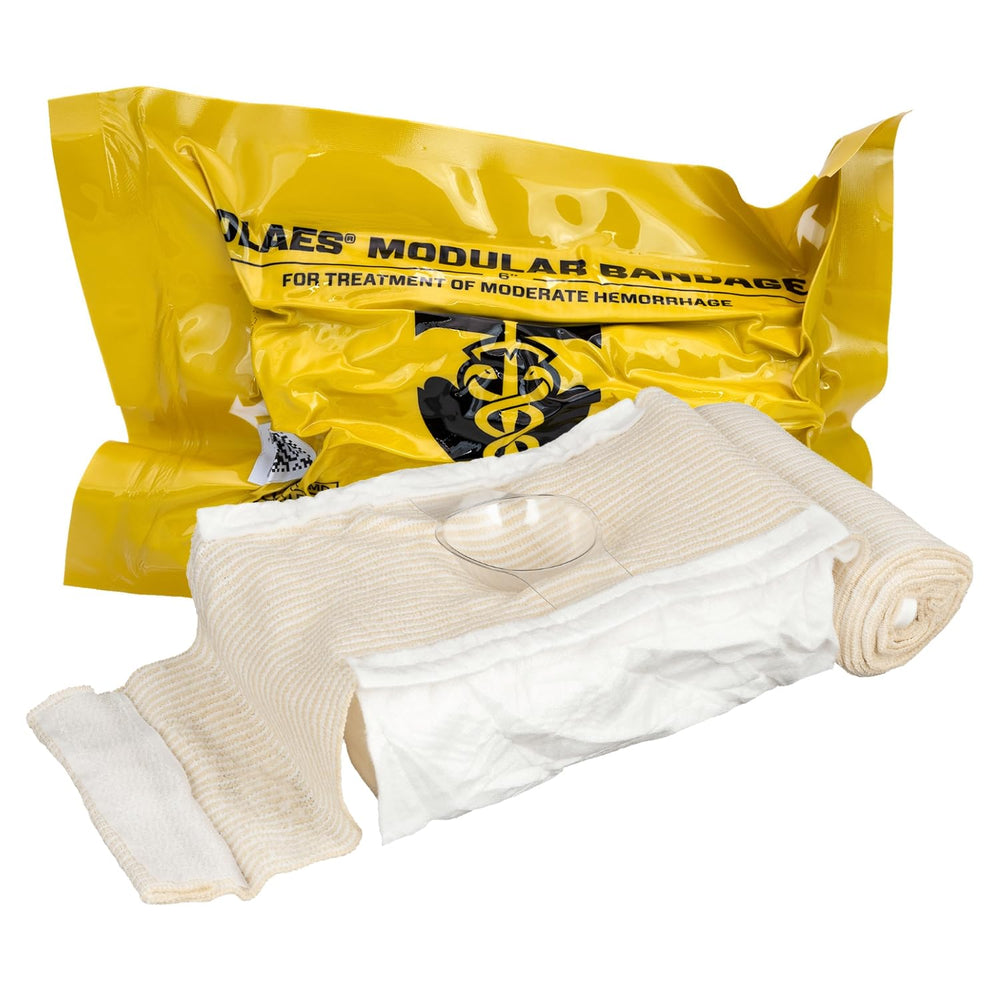 TacMed Solutions OLAES modular bandage rolled for rapid wound packing in high-pressure environments
