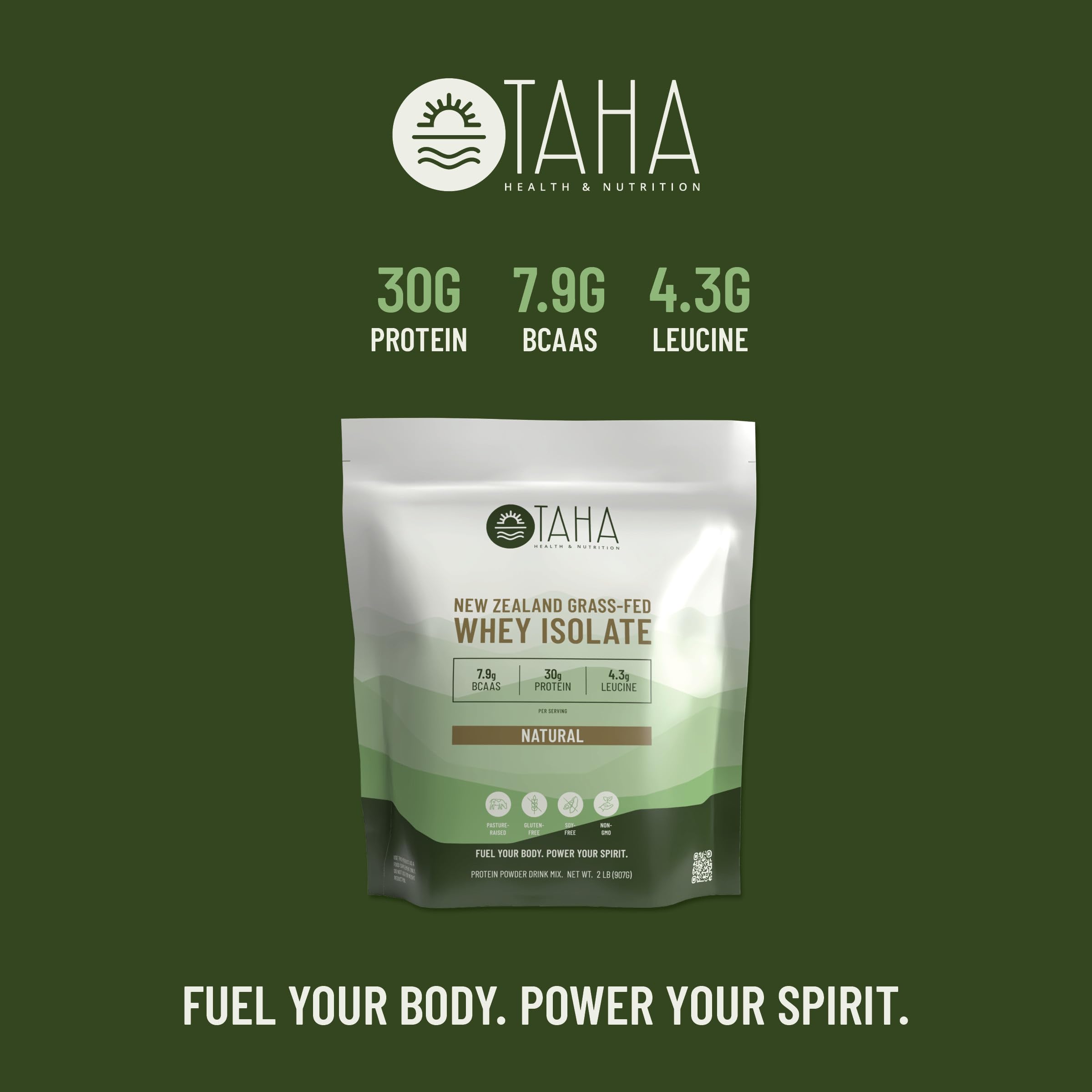 Taha Health and Nutrition cold-processed whey for high-purity protein.
