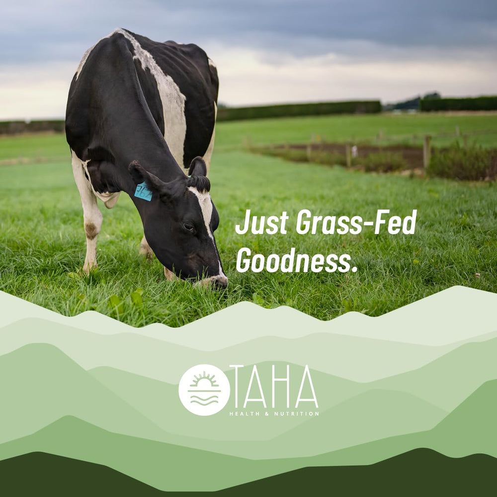Taha Health and Nutrition versatile powder for shakes, oats, and baking.