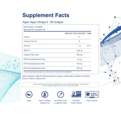 TAHIRO vegan omega-3 softgels sustainability sourcing and renewable algal oil