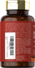 Tahoe Nutritionals label close-up highlighting product ingredients.