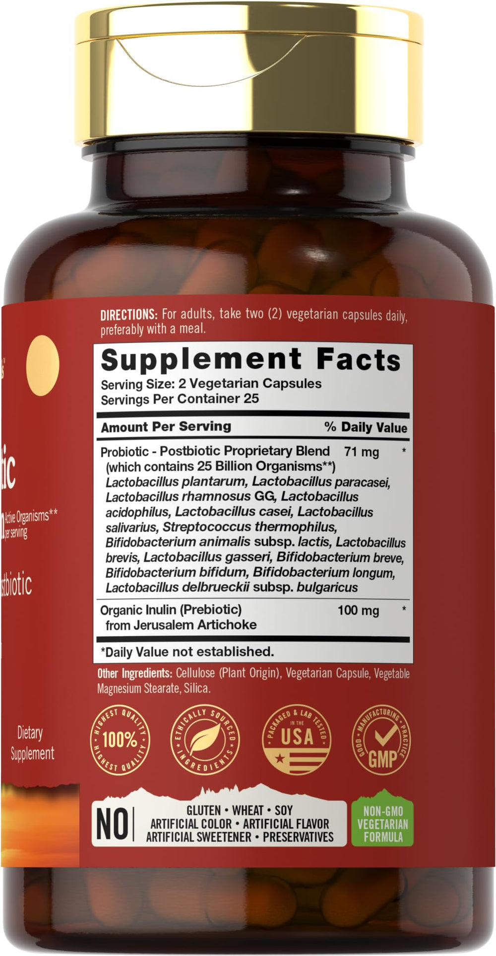 Tahoe Nutritionals quick-release capsules shown for easy daily use.