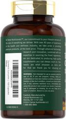 Tahoe Nutritionals Turmeric with black pepper complex for enhanced absorption.