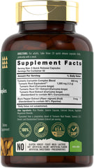 Tahoe Nutritionals Turmeric capsules for quick-release daily convenience.