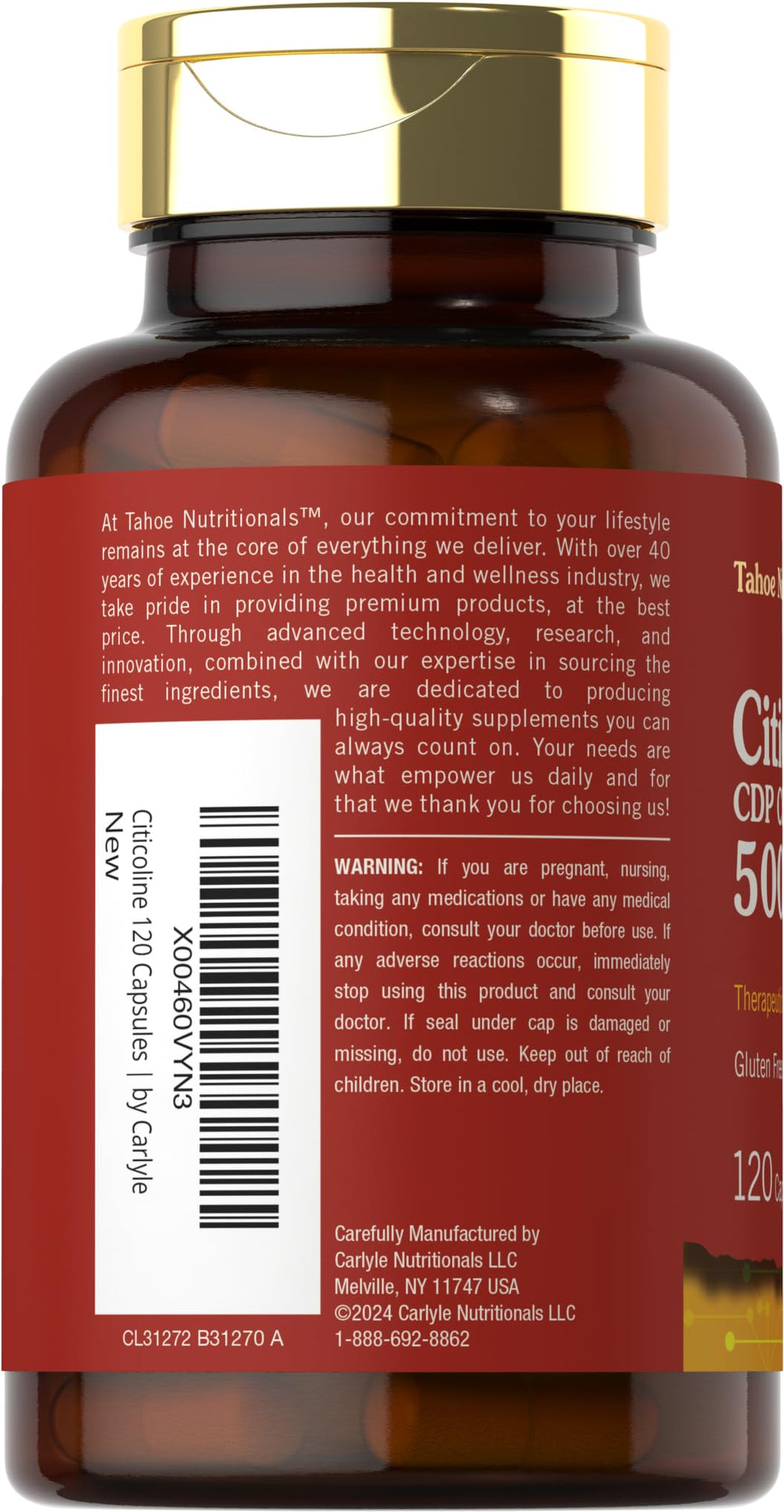 Tahoe Nutritionals lab-tested ingredients highlight quality and purity