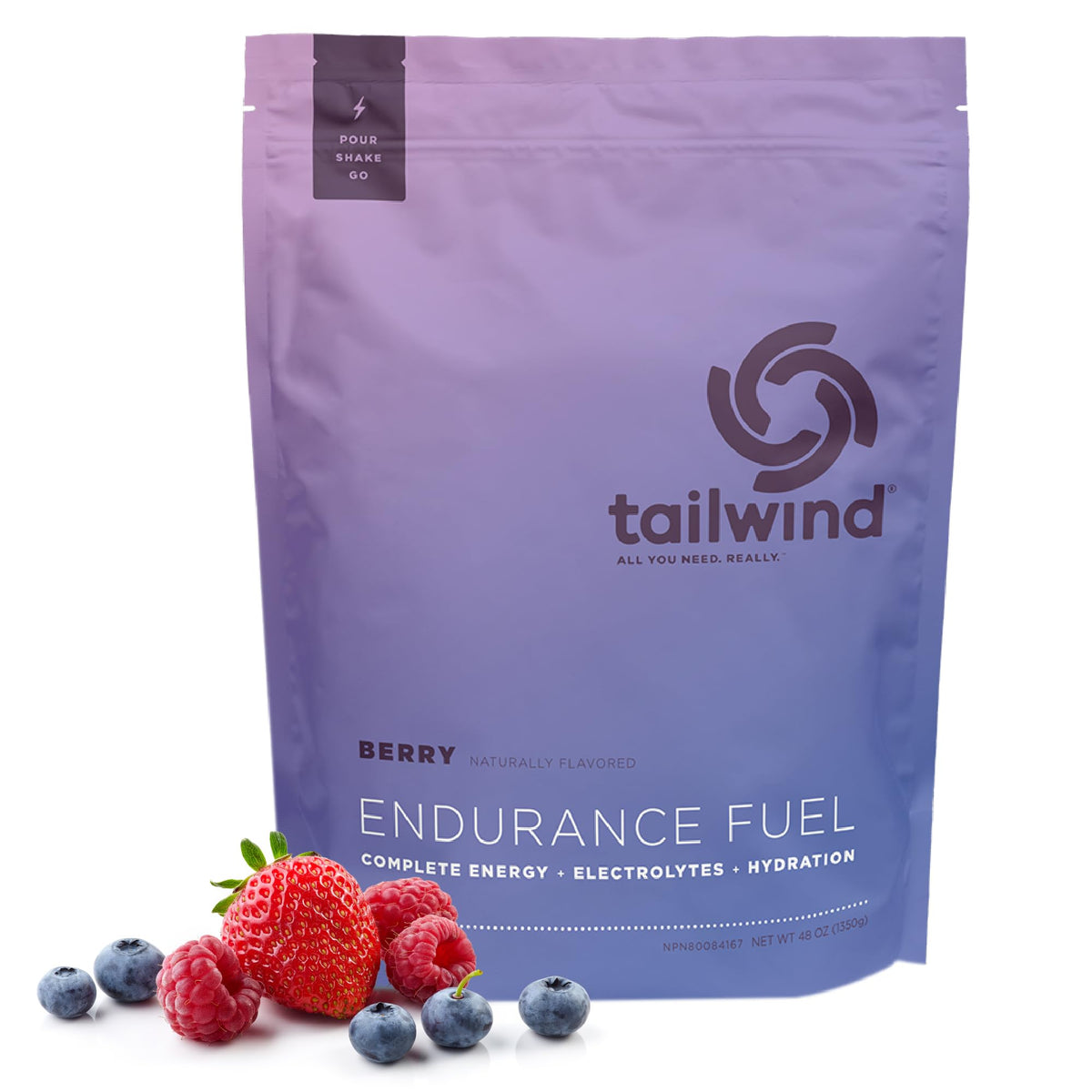 Tailwind Endurance Fuel bottle pour for steady hydration during long runs.