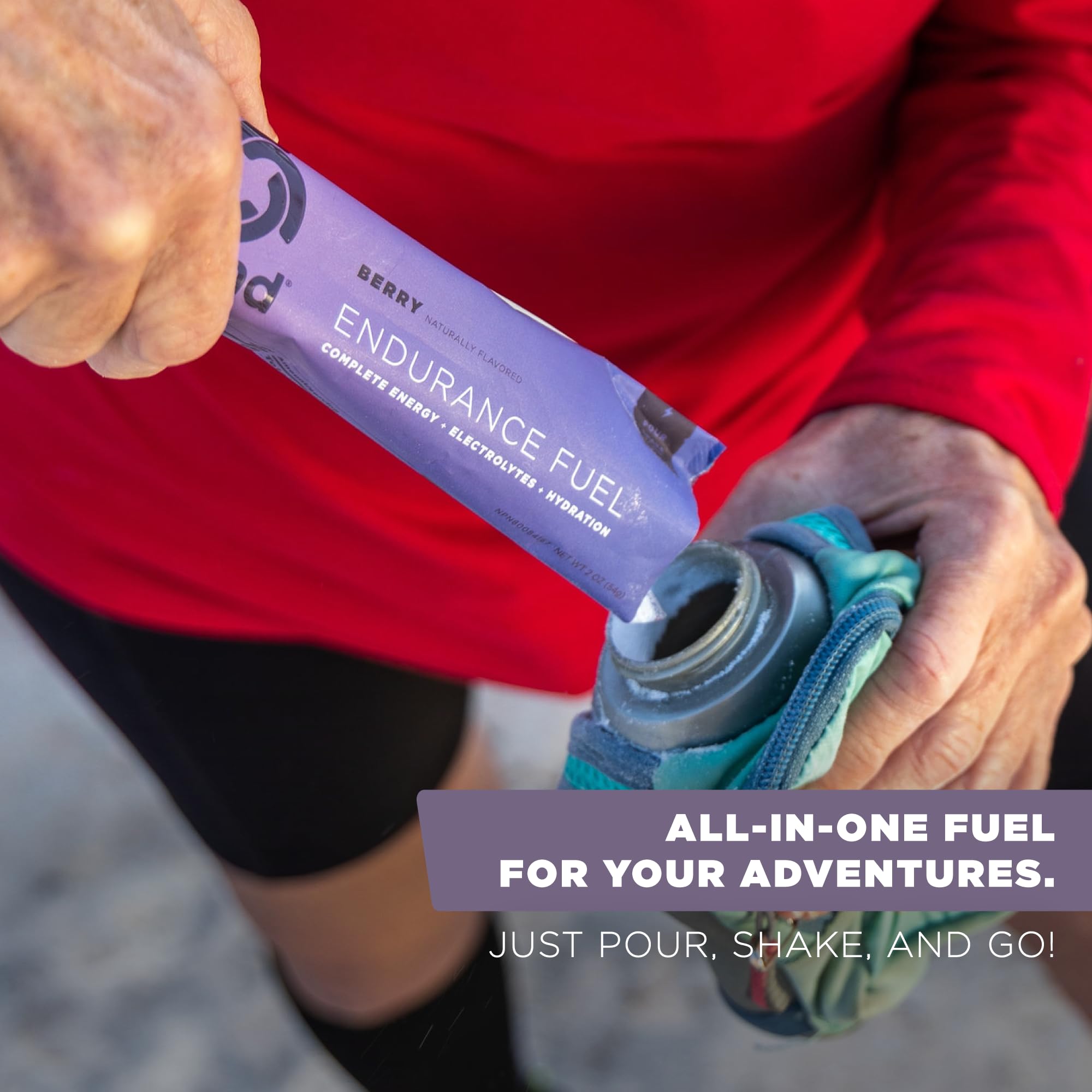 Tailwind Endurance Fuel vegan label signals clean, allergy-friendly nutrition.