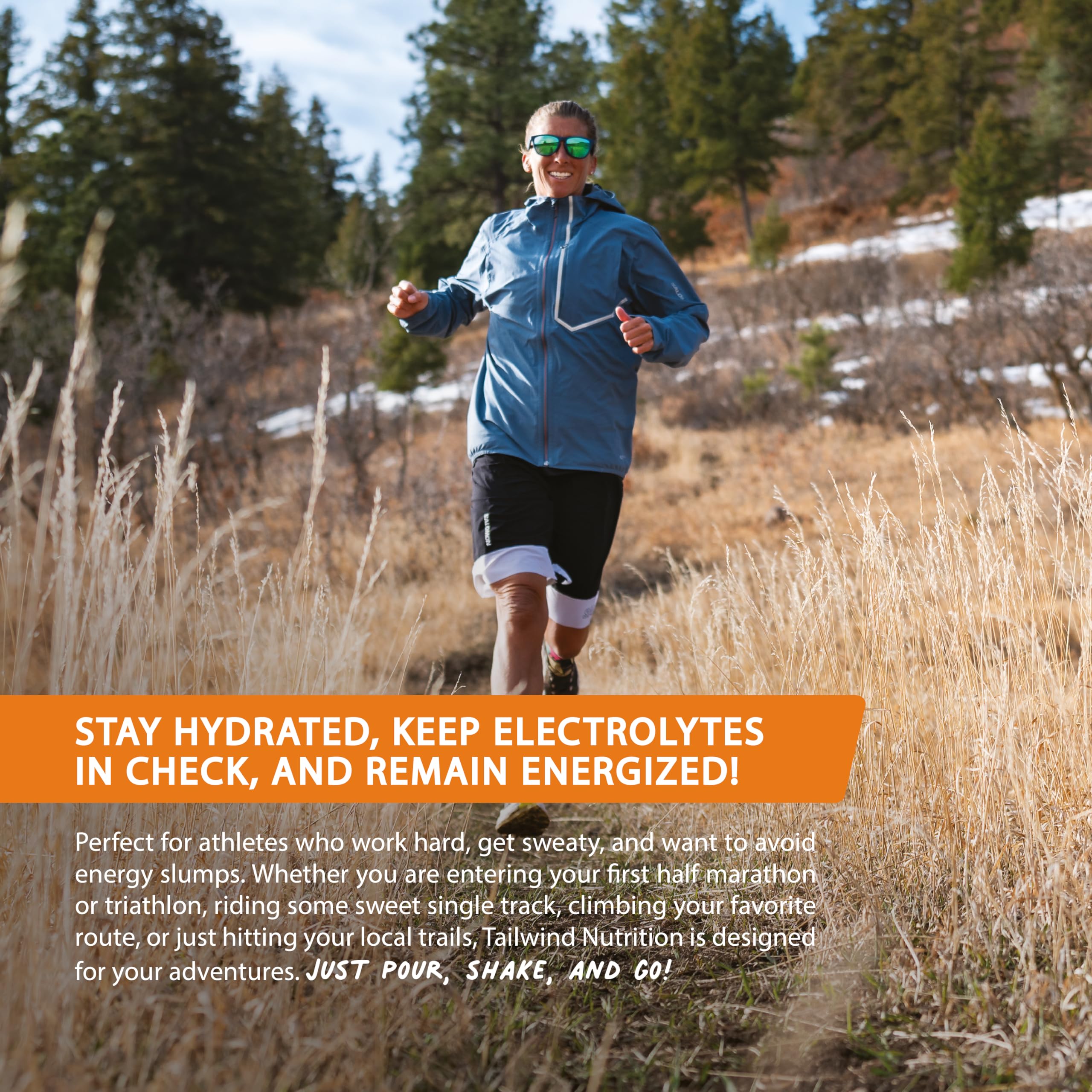 Tailwind Grab-and-Go Endurance Fuel flavorless naked, clean hydration for sensitive stomachs