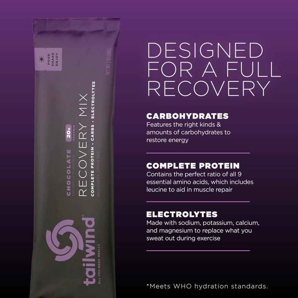 Tailwind Recovery Mix strawberry tub on a gym bench after a workout session