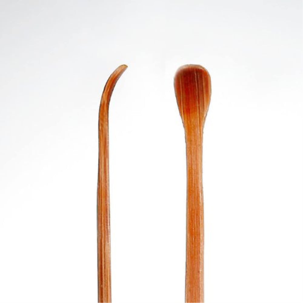 匠の技 palillo de bambú ahumado de alta calidad para limpieza suave de orejas.