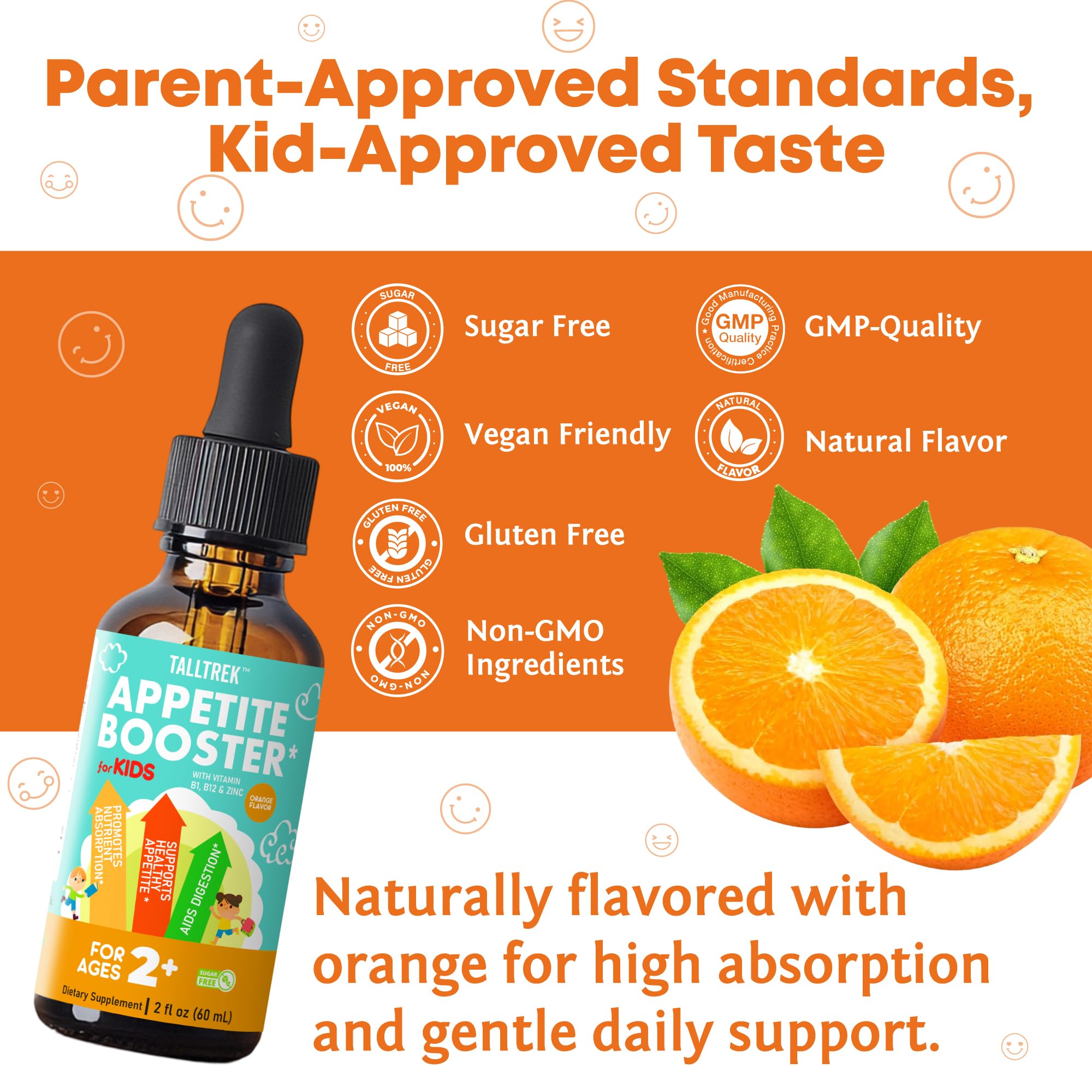TallTrek digestive blend highlights bromelain and fennel within the bottle.