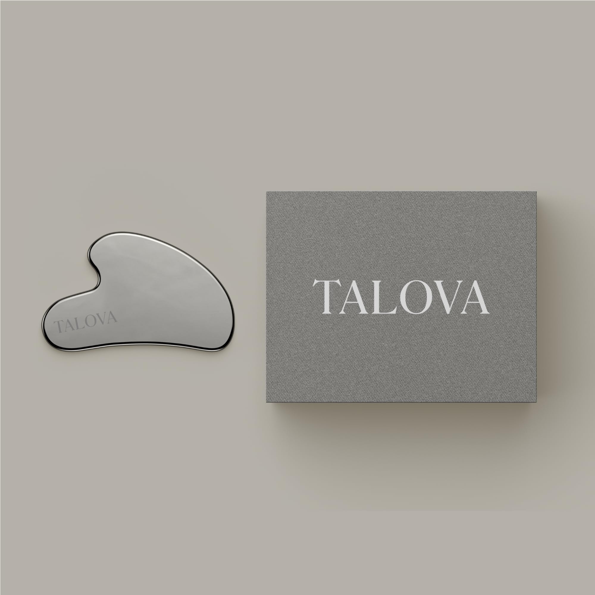 TALOVA hygienic-clean steel gua sha is easy to clean after every use