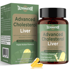 Talyvoriathor bottle with liquid-filled capsules for faster absorption