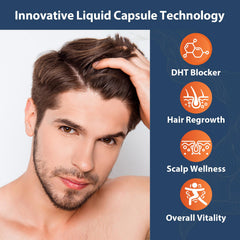 Botanicals including saw palmetto and nettle for hair nourishment