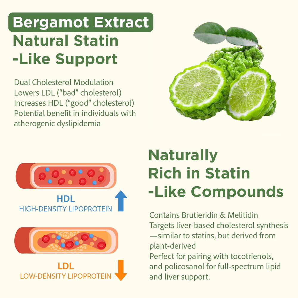 Talyvoriathor Policosanol 40mg from sugarcane wax regulates natural synthesis.