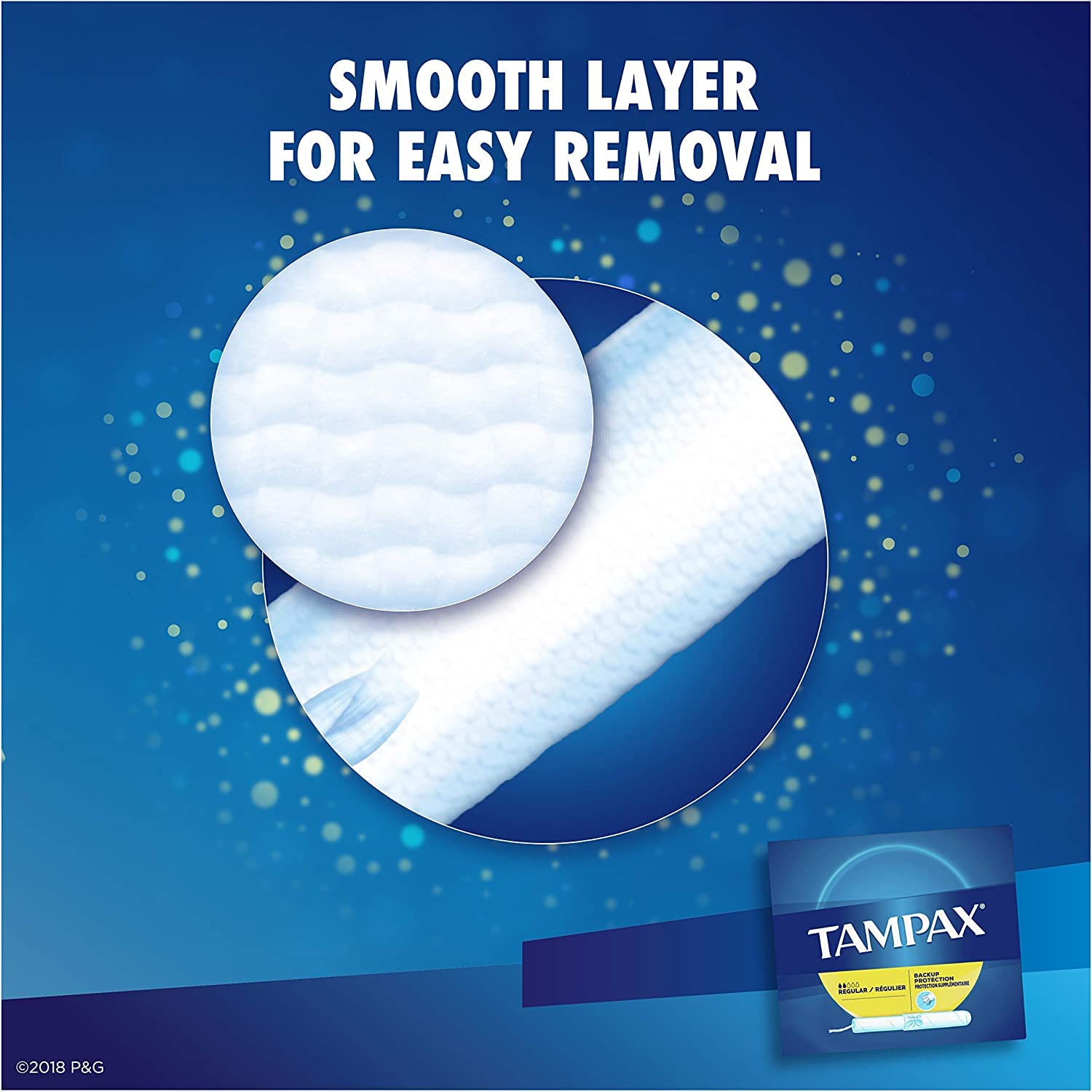 Tampax tampons free of dyes, perfume, latex, and BPA.