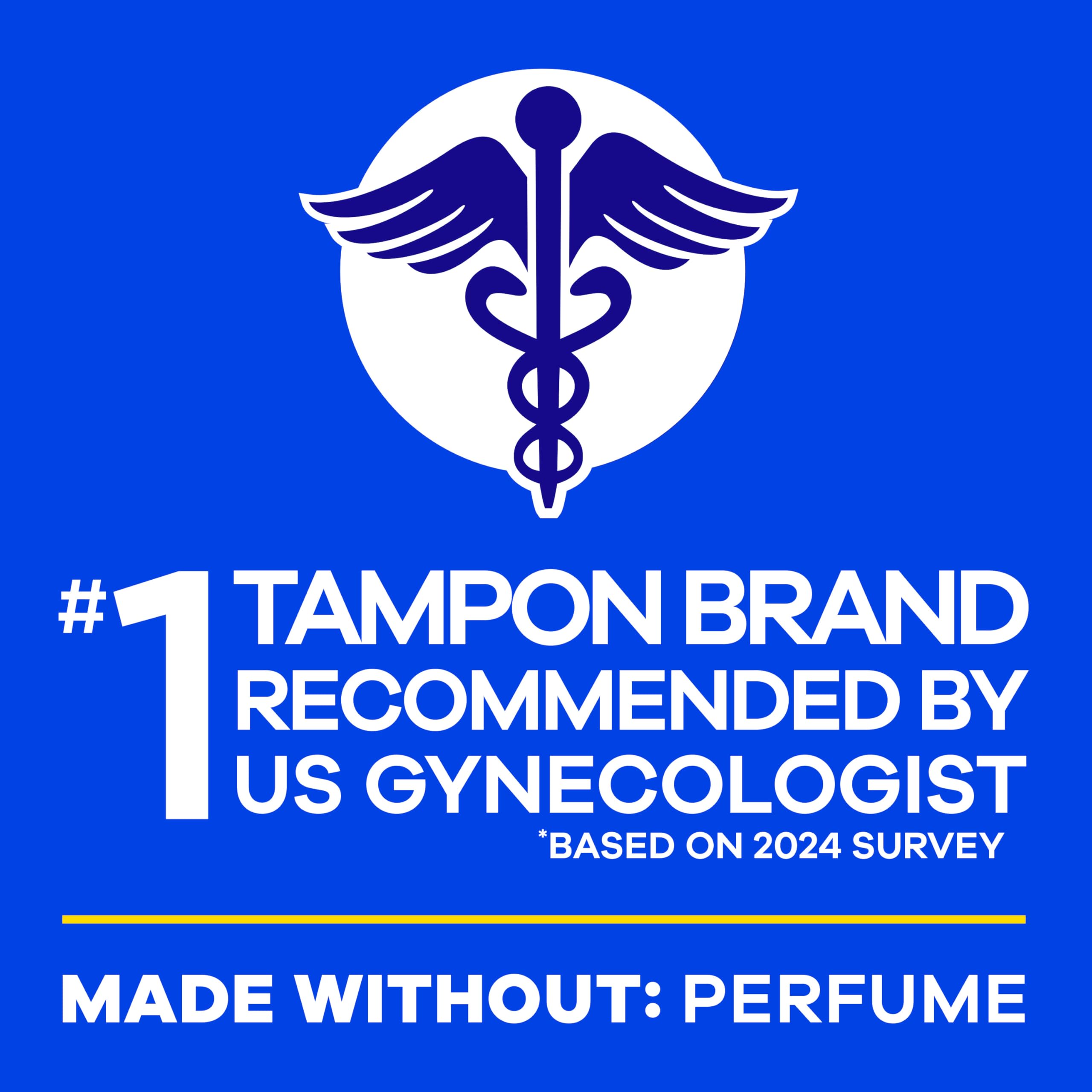 Tampax Pearl Super Plus absorbency for heavier days