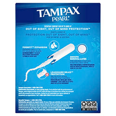 Tampax Pearl FormFit expands to your shape for comfortable wear.