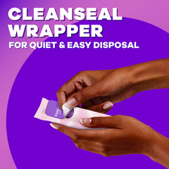 Tampax Radiant CleanGuard layer adds extra protection