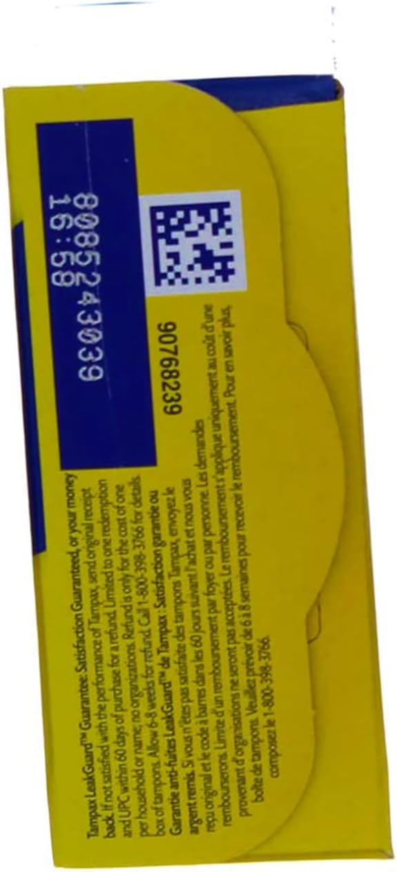 Tampax Regular tampons insert-angle view demonstrates easy placement during use.