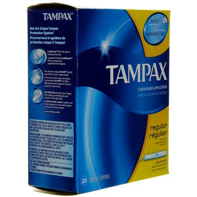 Tampax tampons offer up to eight hours of protection