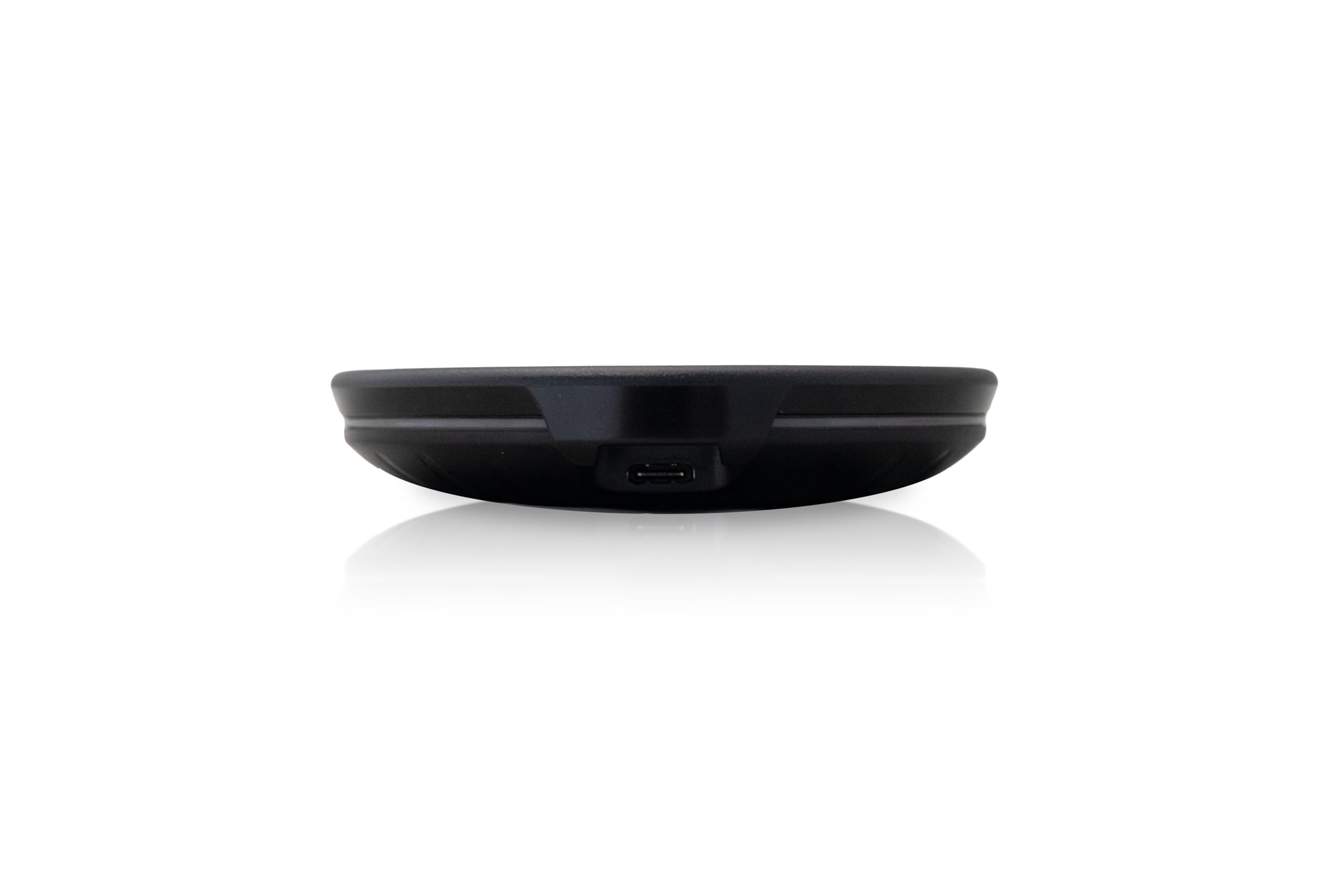 Tandem Mobi charging pad compact design for travel and desk use.