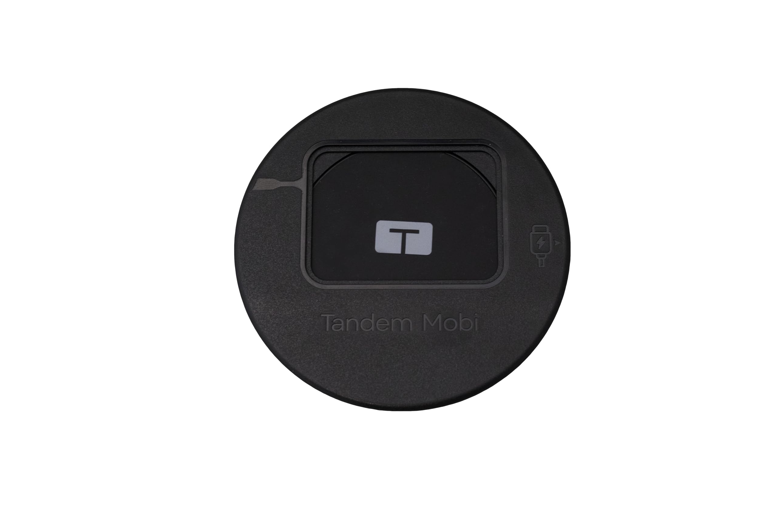 Tandem Mobi pad in use with pump for convenient charging.