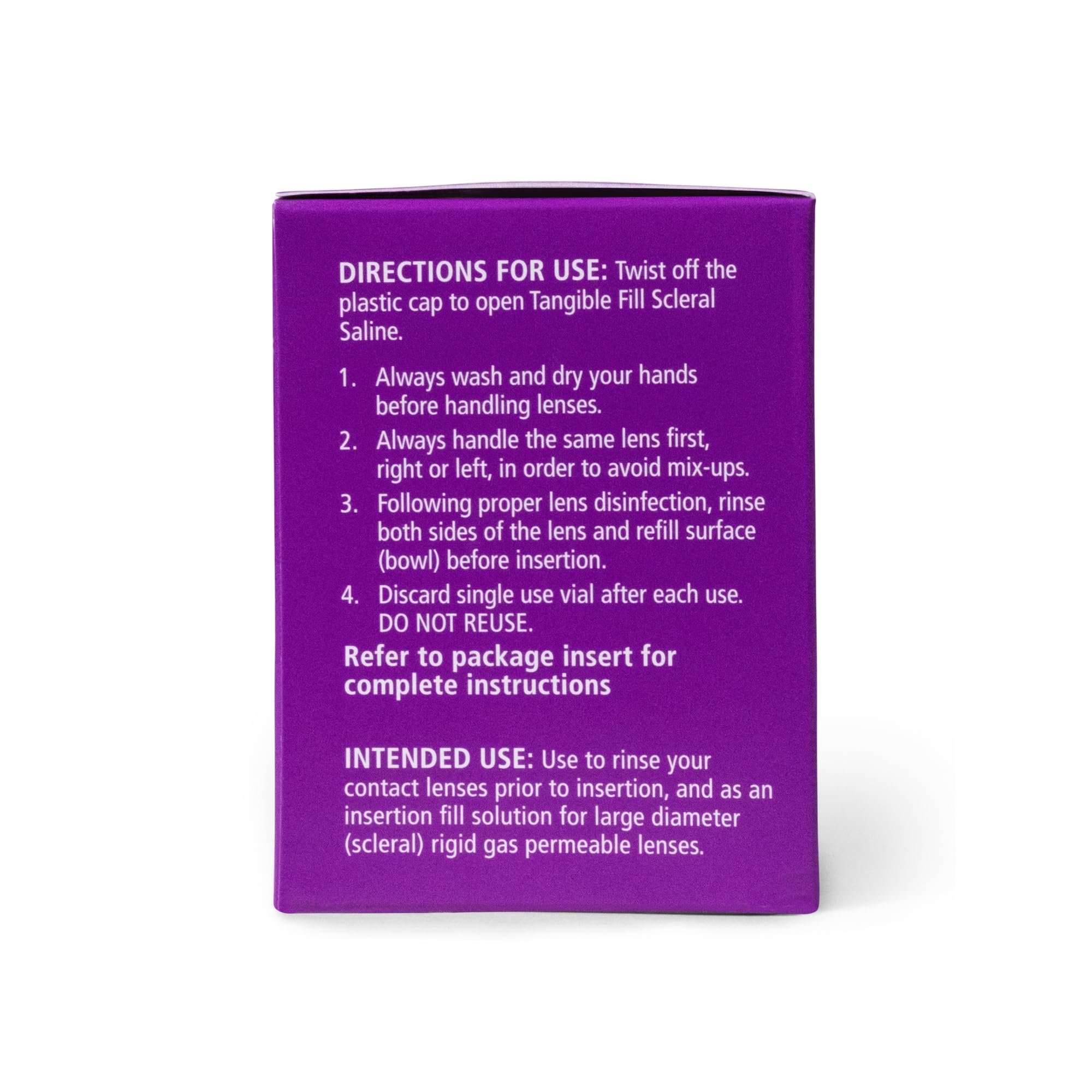 Sterile packaging of Tangible Fill in a box designed for easy storage.