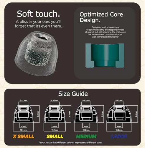 TANGZU Tang Sancai Noble ear tips in premium liquid silicone for comfort.