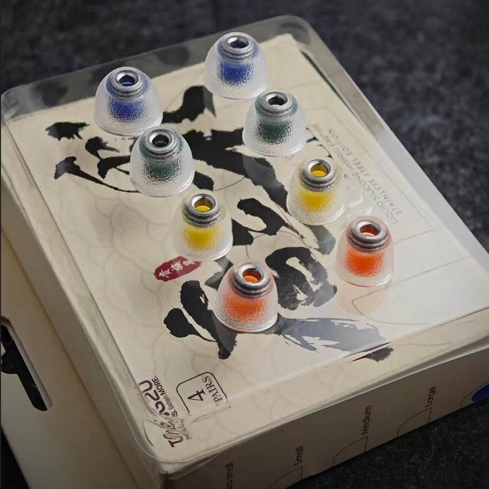 Tang Sancai Noble ear tips stay in place with secure-fit wall texture.