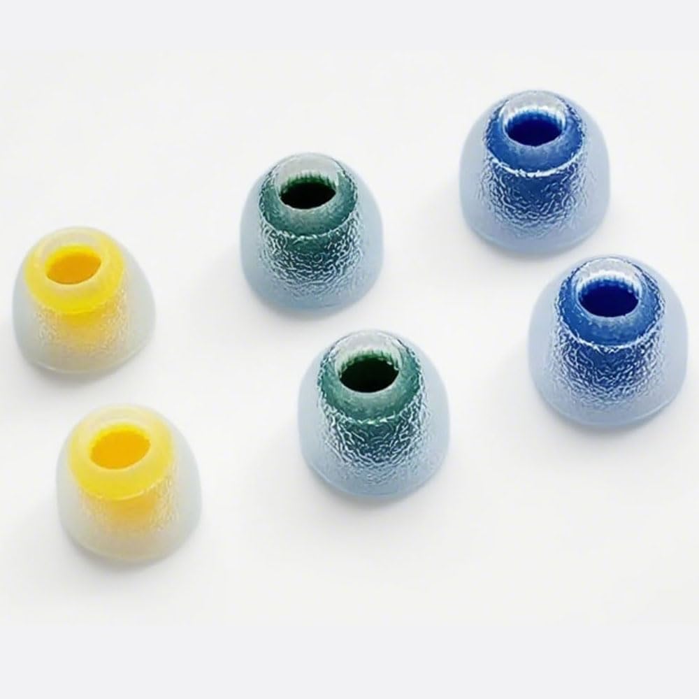 Puntas Tang Sancai para auriculares, 3 pares, ajuste cómodo y seguro.