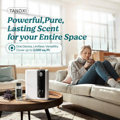 Tanoxi cold-air diffusion technology delivering a fast, fine aroma mist