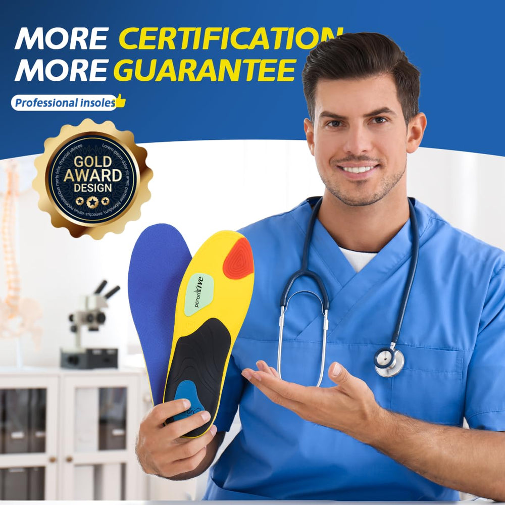 TANSTC Poron cushioning layer delivers enhanced shock absorption for daily wear.