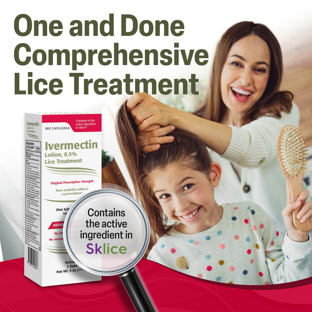 TARO Ivermectin Lotion single-use tube discard after use.