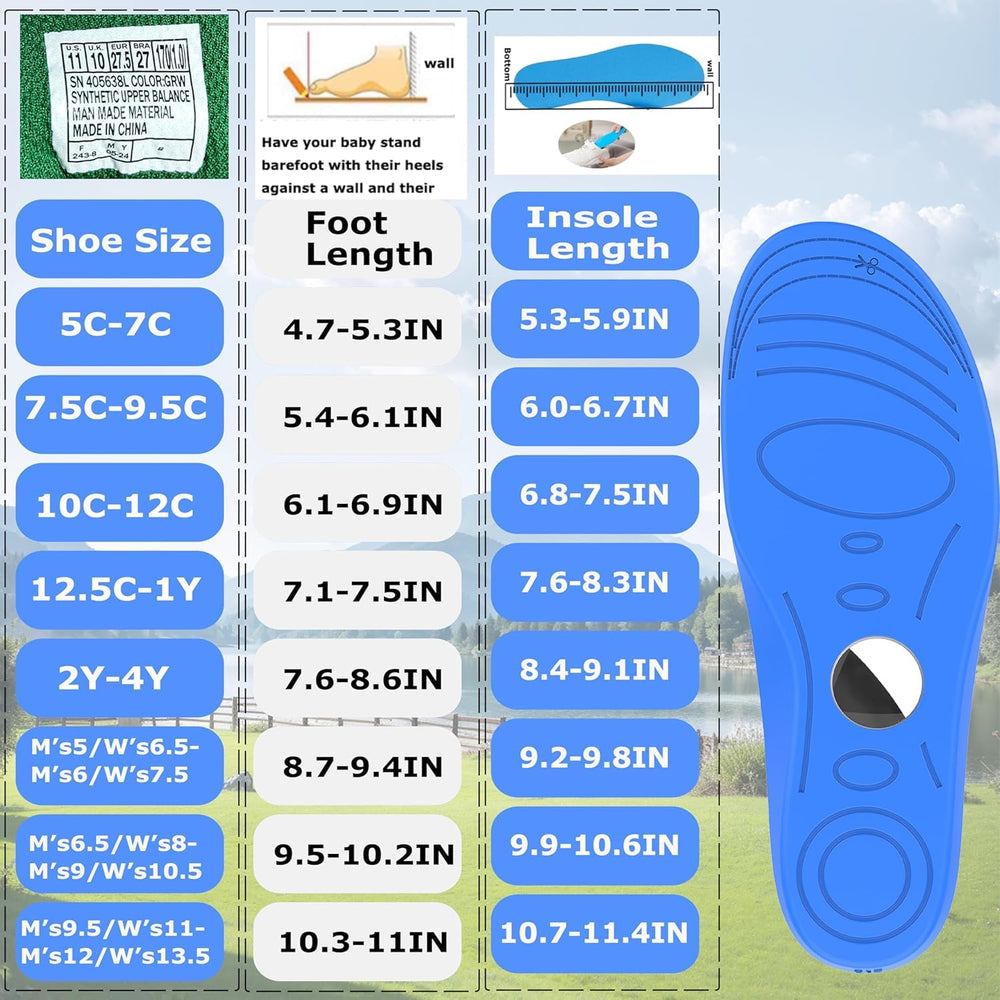 Tasege AirTag insole trims to fit multiple shoe sizes for a snug fit.