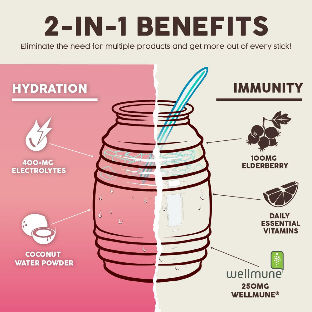 Taste Salud elderberry extract serving supports immune-friendly flavor boost.