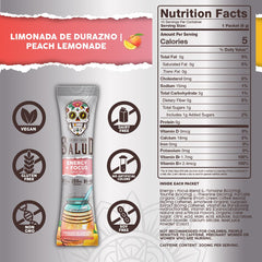 Taste Salud organic caffeine sources packaging highlights clean, sustained energy