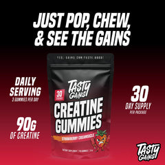 Close-up texture of gummies highlights easy, tasty creatine integration.
