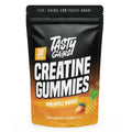 TASTY GAINS Creatine Gummies - 90g Creatine Monohydrate – Pineapple Mango – Build Muscle & Strength – Vegan, Non-GMO, Made in USA