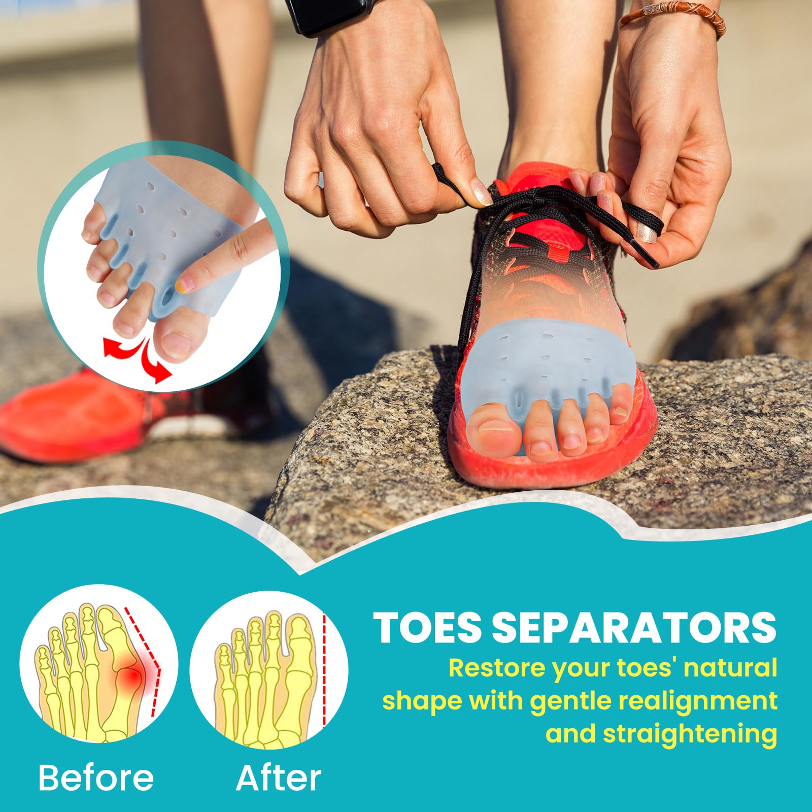 Ball-of-foot cushioning from Taszoos supports comfort during walking