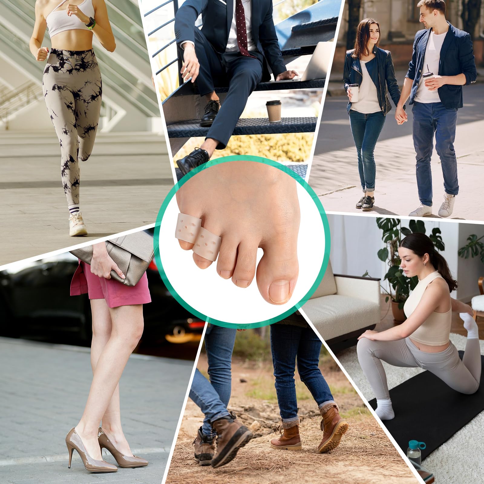 TASZOOS toe cushion guards against blisters and friction